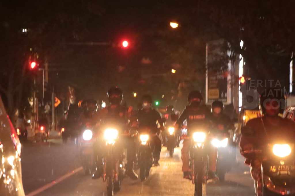 Jelang Lebaran, Polres Kediri Kota Tingkatkan Patroli Bermotor