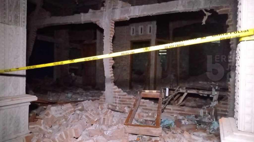 Petasan Meledak, Rumah Warga Kediri Hancur, 4 Orang Dilaporkan Terluka