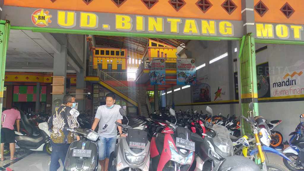 Jelang Mudik, Penjualan Sepeda Motor Bekas di Lamongan Meningkat
