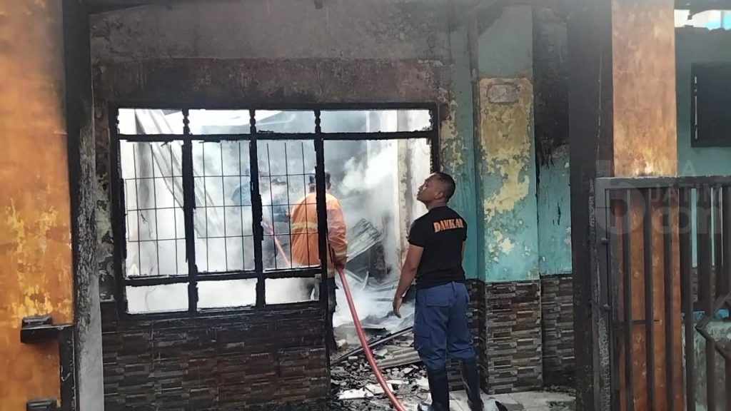 Kebakaran Pom Mini di Mojokerto, BPBD : Empat Korban Terluka