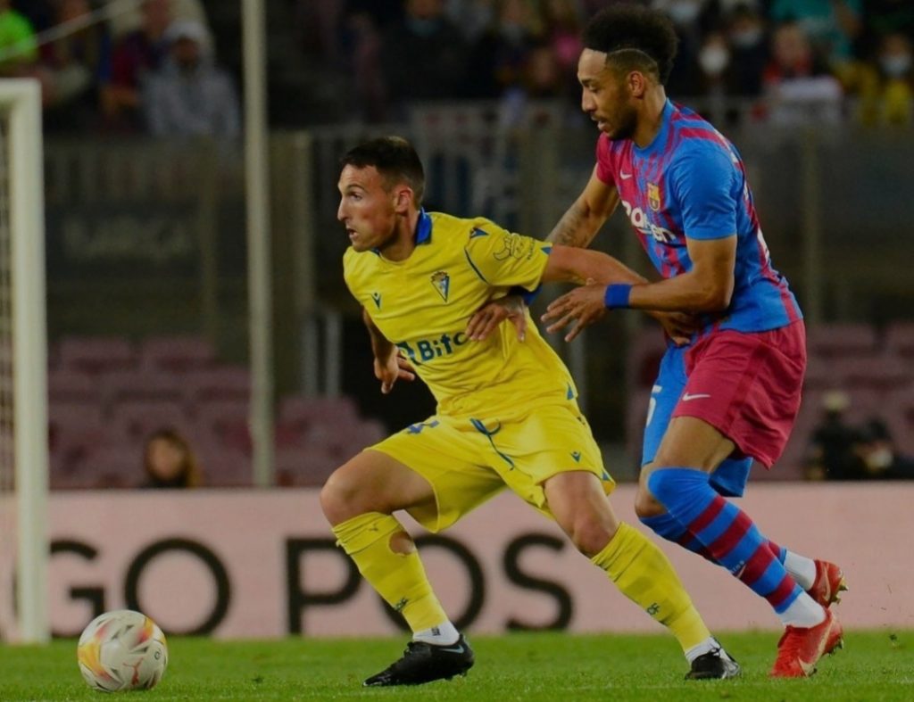 Cadiz kalahkan Barcelona 1-0 (Tangkapan Layar Instagram @cadizclubdefutbol)