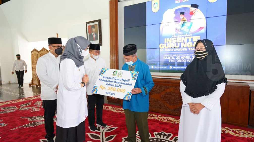 Guru Ngaji di Banyuwangi Dapat Insentif Total Rp9,4 Miliar