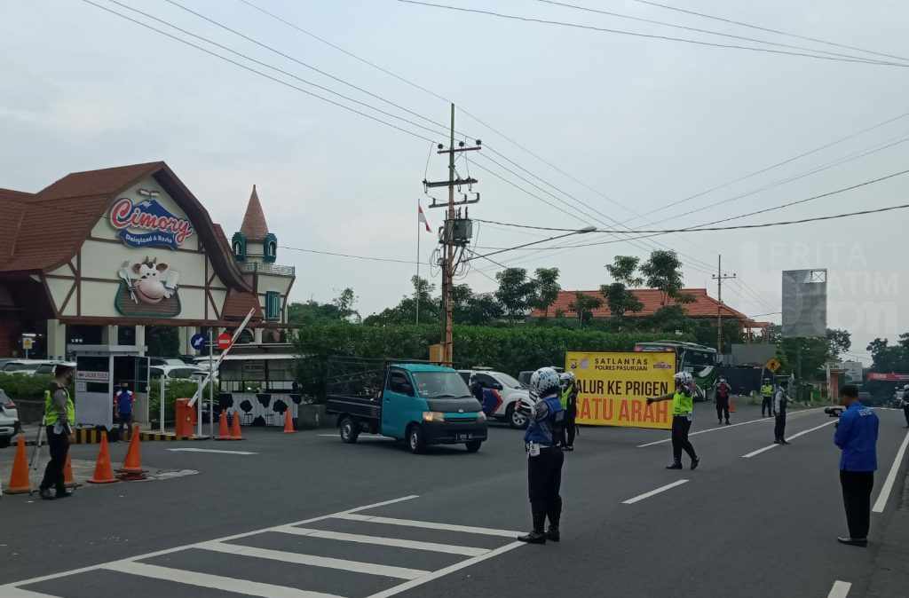 Begini Rekayasa Jalan di Wilayah Kabupaten Pasuruan Selama Arus Mudik-Arus Balik