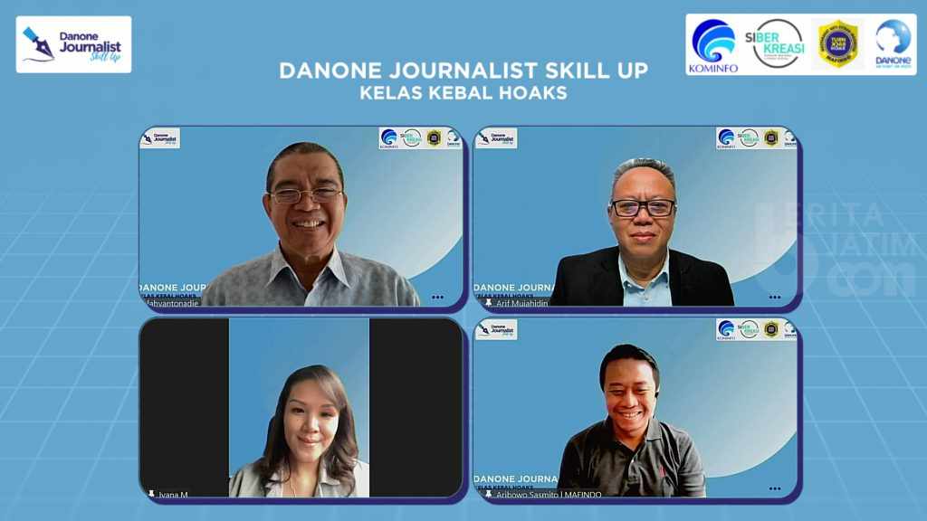 Danone Indonesia Siapkan Jurnalis Kebal Hoax