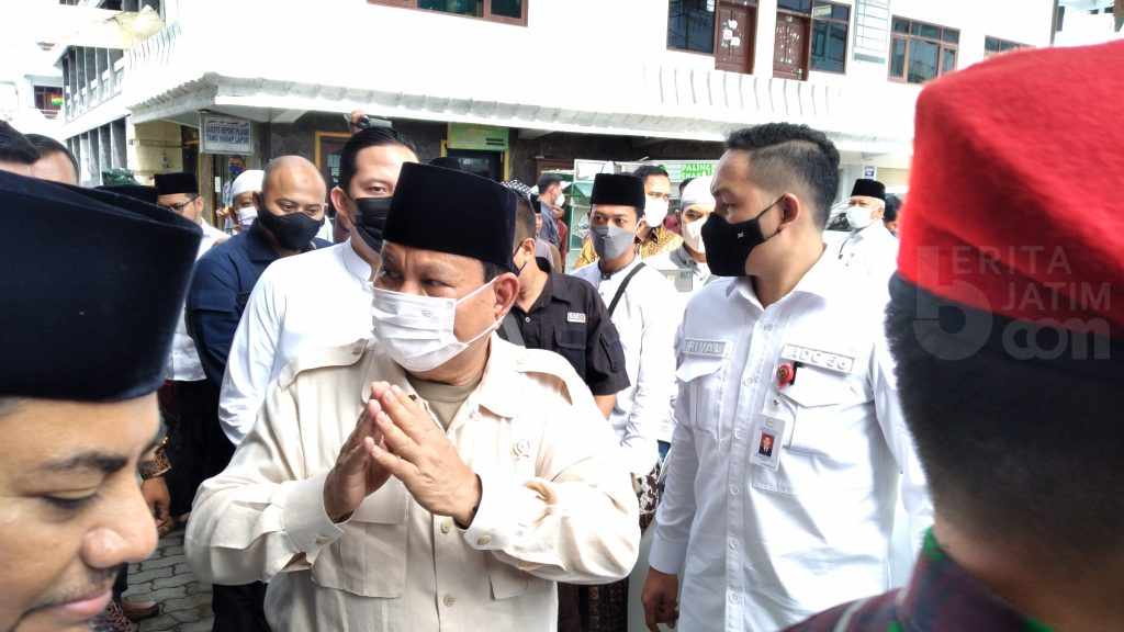 Prabowo Subianto Kunjungi Ponpes Zainul Hasan Genggong Probolinggo, Ada Apa?