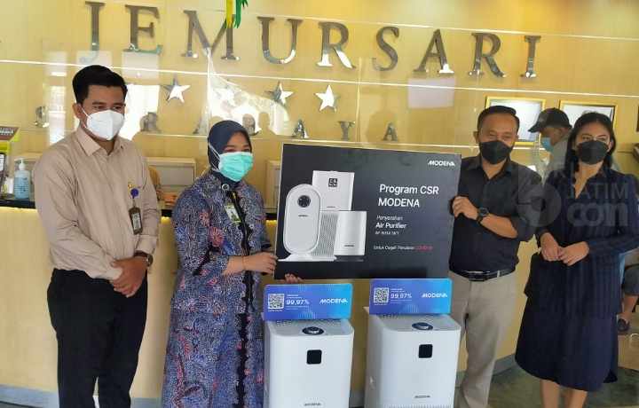 MODENA Salurkan Air Purifier Ke RSI Jemursari