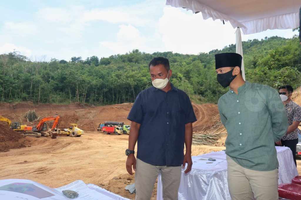 Tinjau Lokasi Tambang Batuan, Ini Pesan Bupati Trenggalek kepada Pengusaha