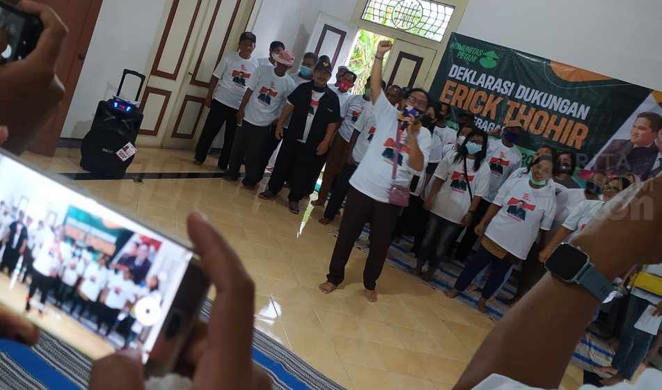 Beberkan 9 Alasan, Komunitas Petani di Jombang Deklarasi Dukung Erick Tohir Maju Pilpres 2024