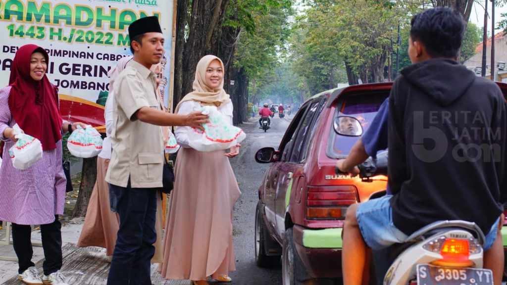 Gerindra Jombang Berbagi di Bulan Suci Ramadan