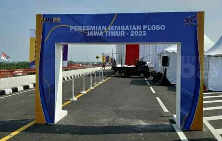 Hari Ini, Menteri PUPR Resmikan Jembatan Ploso Jombang