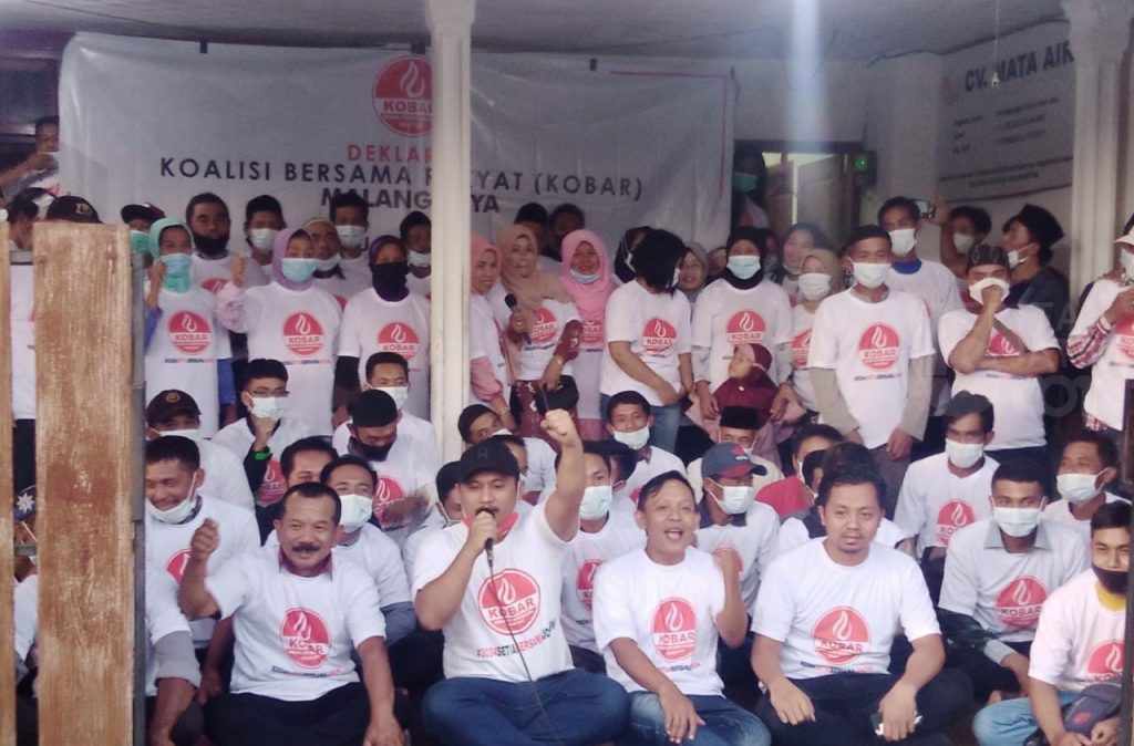 KOBAR Bersama Warga Kabupaten Malang Gelar Deklarasi 2024 Setia Bersama Jokowi