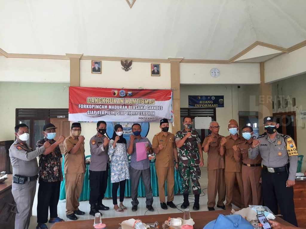 61 Peserta Pilkades Serentak Lamongan 2022 Gelar Deklarasi Damai