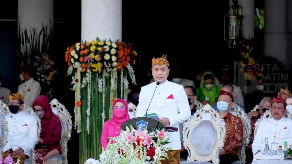 HJKS ke-729, Wali Kota Eri Ingin Wujudkan Sinergi Kuat untuk Surabaya Hebat