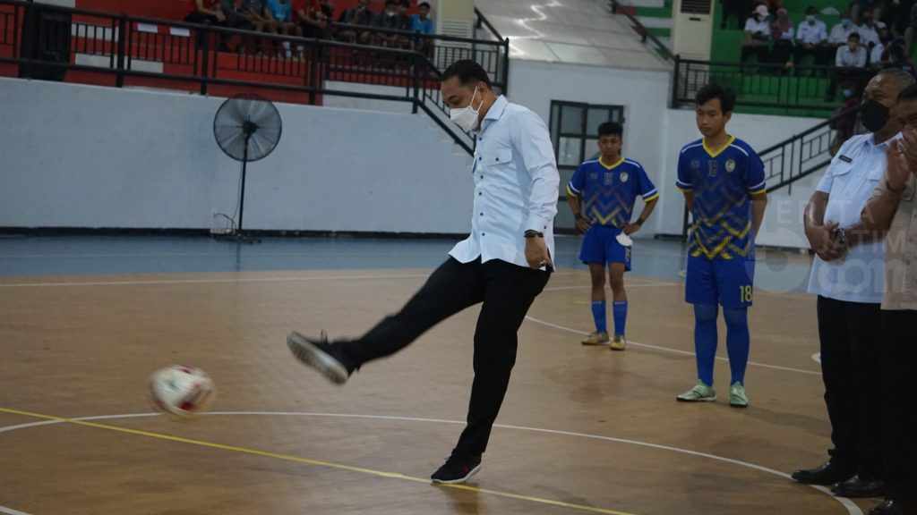 Jelang HUT, Surabaya Jaring Pemain Futsal Muda di Turnamen Piala Walikota