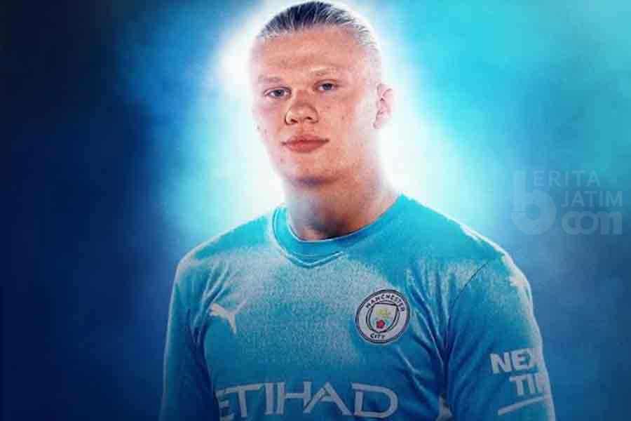 Perpanjangan Kontrak Man City untuk Haaland Capai Rp9,2 M Kontrak perpanjangan Erling Haaland oleh Man City.