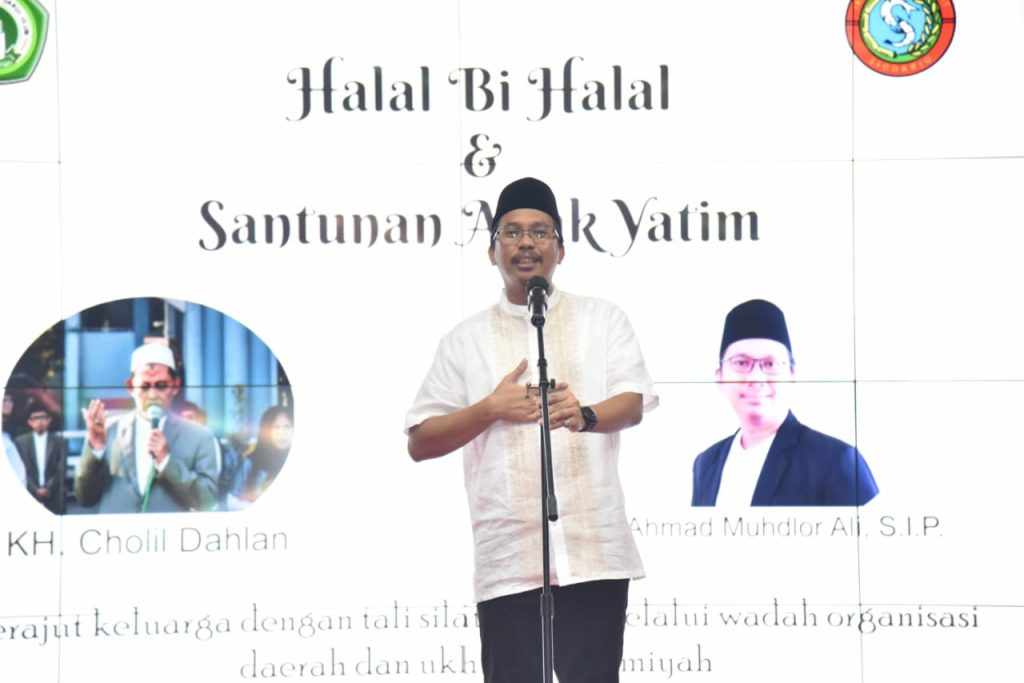 Ini Pesan Gus Muhdlor Saat Halal Bihalal dengan IKAPPDAR Rejoso Jombang