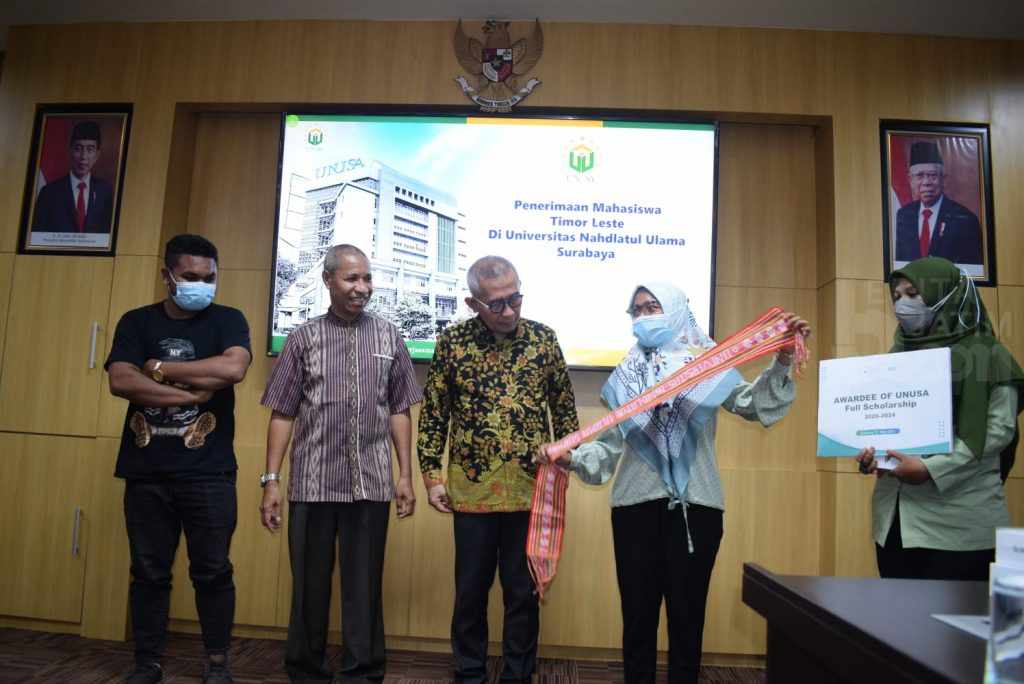 3 Mahasiswa Unusa Surabaya Asal Timor Leste Siap Ikuti Pembelajaran Tatap Muka