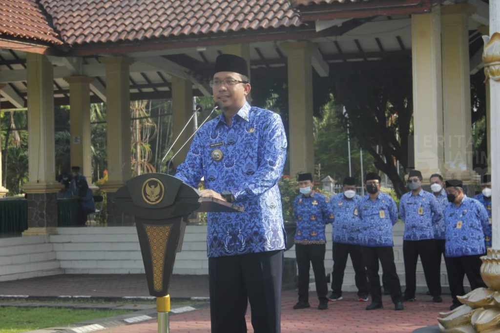 Gus Muhdlor Minta Jajarannya Komitmen Kelola Pemerintahan Secara Efektif dan Transparan