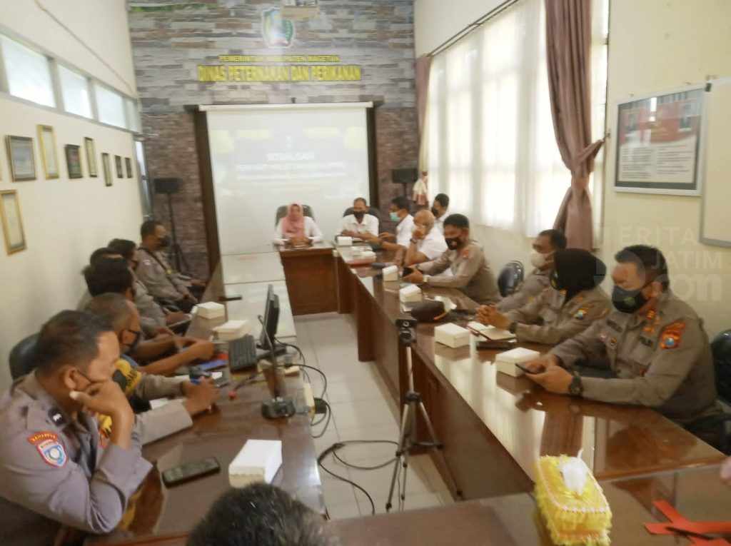 Lacak PMK di Magetan, Bhabinkamtibmas Harus Keliling Desa Binaan