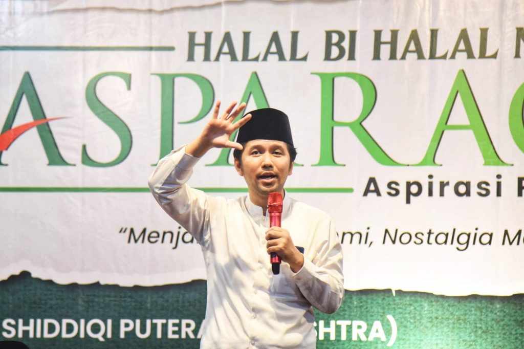 Hadiri Halalbihalal Asparagus, Emil: Mohon Doa Agar Covid-19 Tak Naik