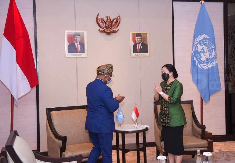 Bertemu Presiden Majelis Umum PBB, Puan Singgung UU TPKS