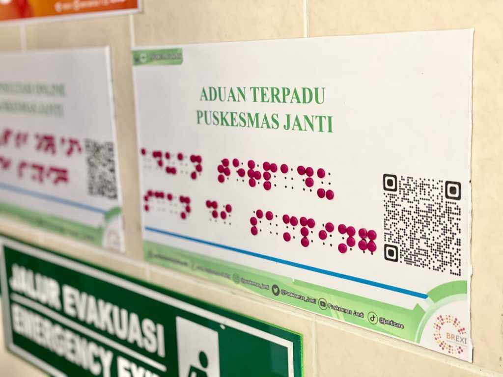 Wujudkan Kota Malang Ramah Disabilitas Dengan Pengaduan Braille di Puskesmas