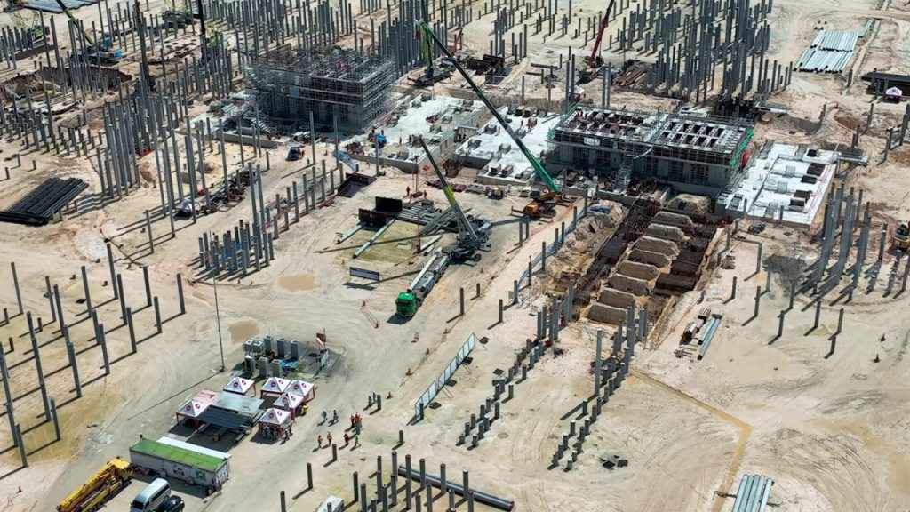 Konstruksi Proyek Pembangunan Smelter Freeport Gresik Akhir Tahun Ditarget 50 Persen