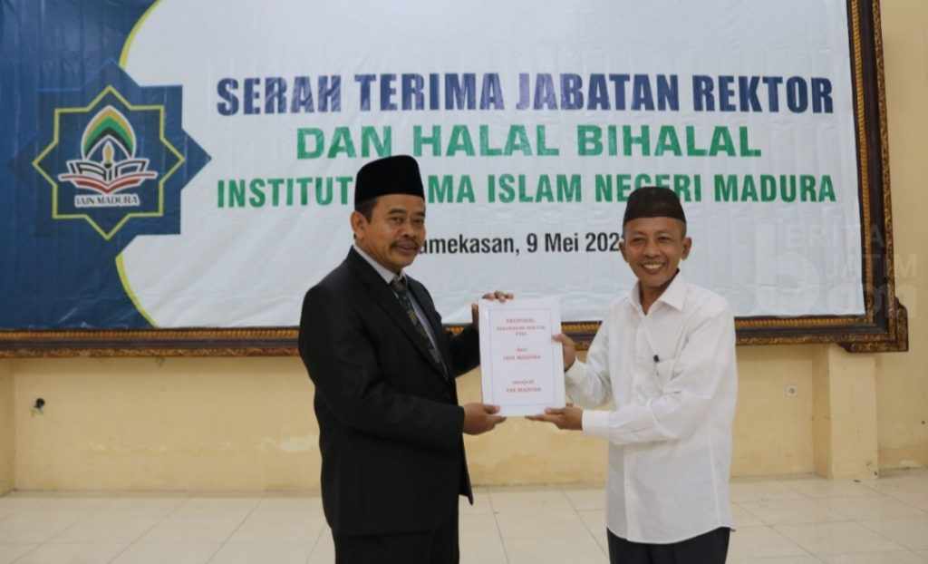 Sertijab, Momentum Transformasi IAIN Madura Menuju UIN Madura