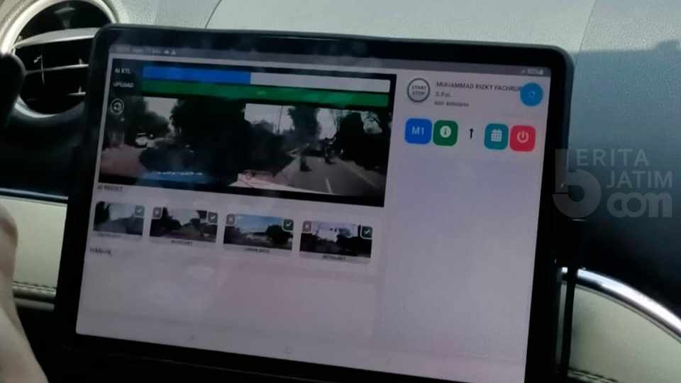 Patroli Pakai Alat Incar, Satlantas Polresta Mojokerto Temukan 50 Pelanggaran