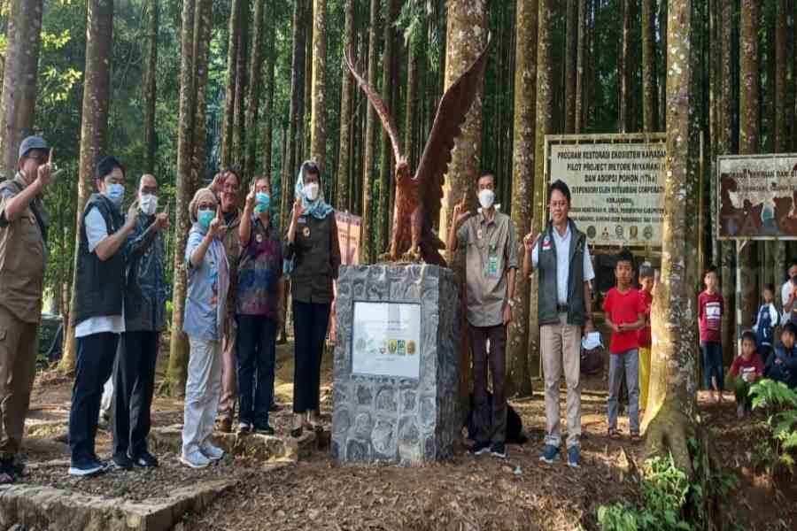 PT Smelting Gresik Gelar Sosialisasi Pelestarian Elang Jawa dan Pemberdayaan UMKM Sukabumi