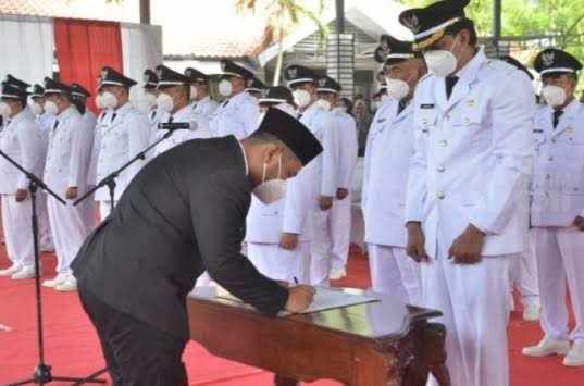 Kejari Gresik Telusuri Dugaan Pungli Atribut Pelantikan Kades