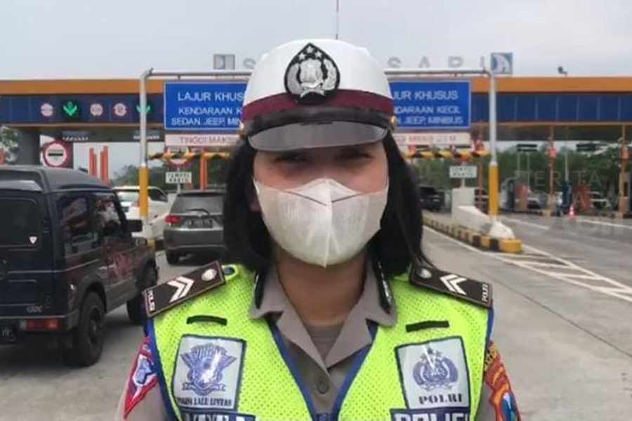 Situasi Gerbang Tol Singosari Terpantau Lancar di Tengah Arus Balik Lebaran 2022