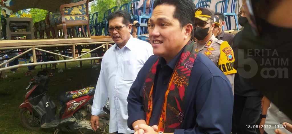 Erick Thohir Kunjungi Bangkalan