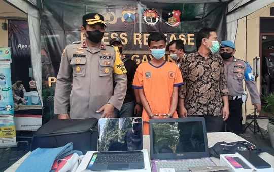 Pengamen Bobol Rumah di Jalan Gayungsari Surabaya