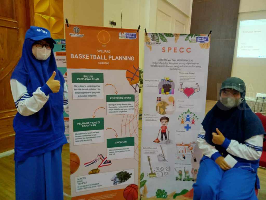 Siswa SMP Al Falah Deltasari Sidoarjo Rancang Usaha Start Up