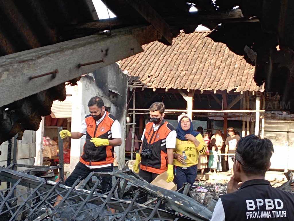 Polisi Masih Selidiki Penyebab Kebakaran Pasar Bungkal