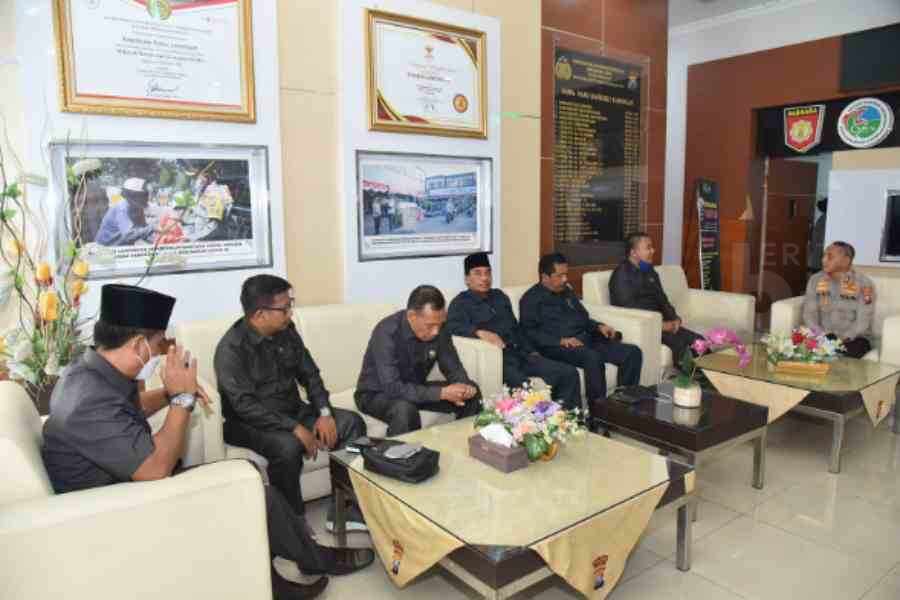 Persiapan Pilkades Serentak, DPRD Lamongan Gelar Silaturahmi Dengan Polres