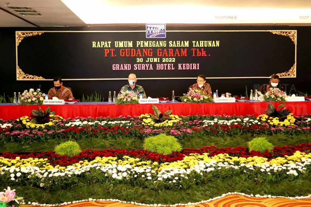 Inilah Hasil RUPS Gudang Garam Kediri Tahun 2022