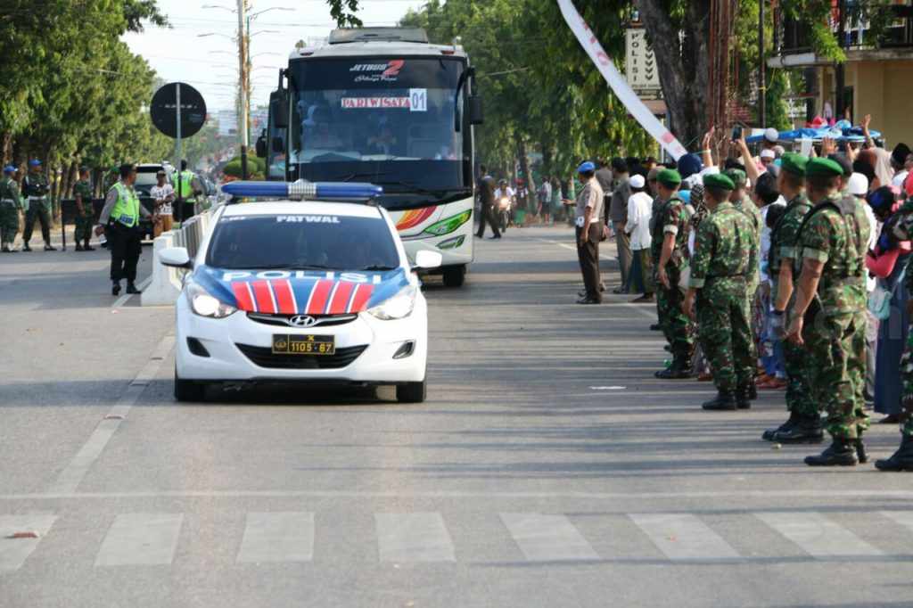 Pemberangkatan Haji dari Sumenep ke Asrama Haji Sukolilo, Sopir dan Kru Bus Wajib Antigen