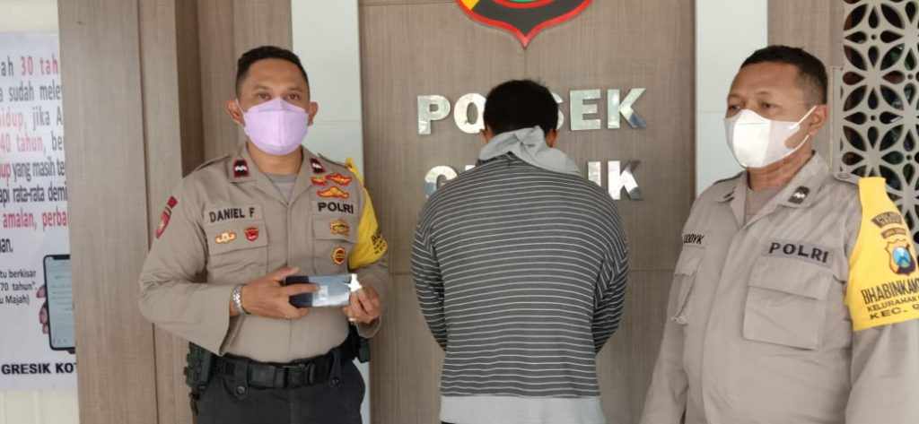 Pengedar Sabu Gresik Nunggu Pembeli, Malah Polisi yang Datang