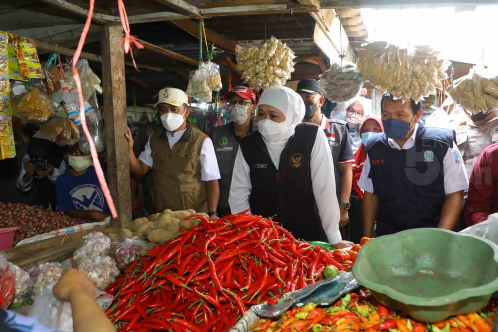 Harga Cabai Makin ‘Pedas’, Begini Langkah Khofifah