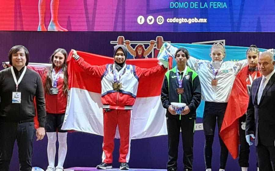 Atlet Asal Pacitan Juara Dunia Angkat Besi Junior di Meksiko