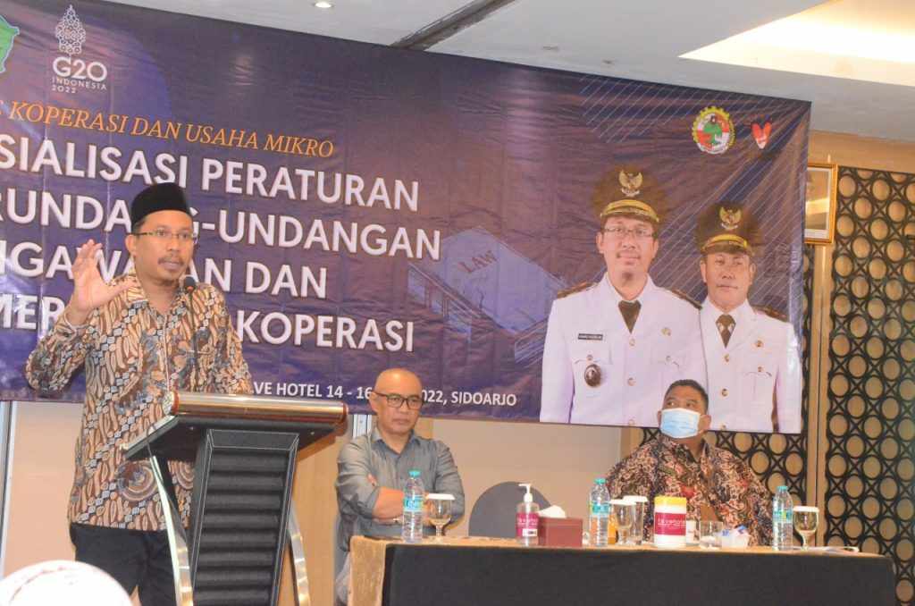 Bupati Sidoarjo Gus Muhdlor Beri Perhatian Serius Perkembangan Koperasi