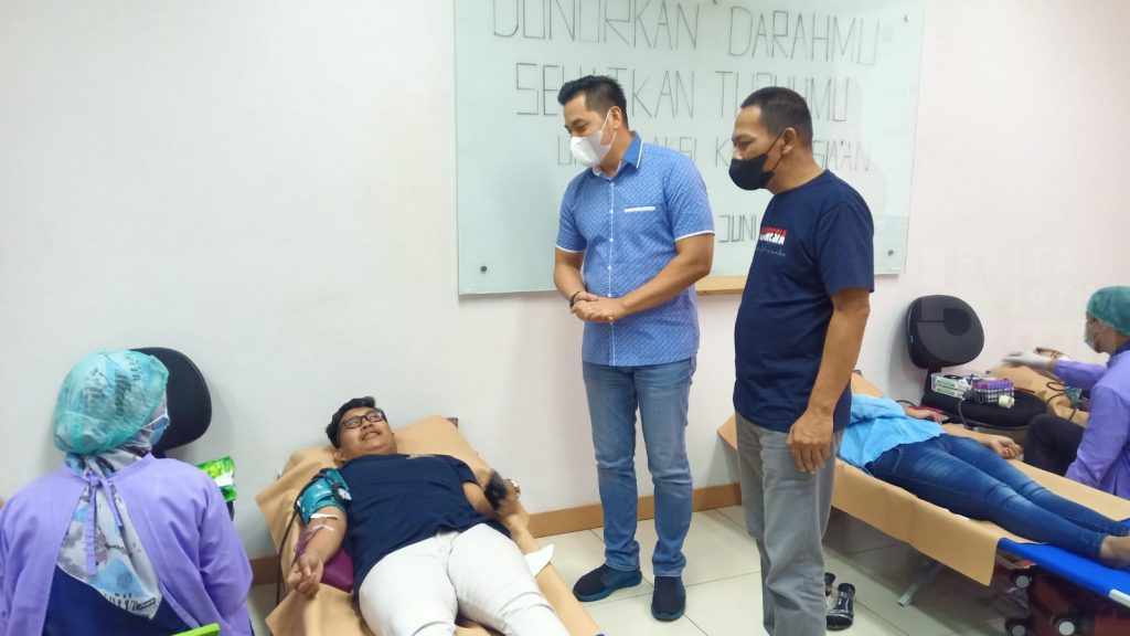 Kebutuhan Tinggi, BPF Malang dan PWI Lakukan Donor Darah