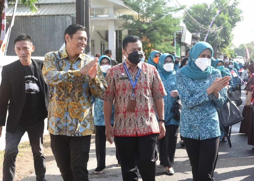 Wali Kota Kediri dan Istri Sambut Tim Penilai Lomba Kelurahan dan PKK Jatim