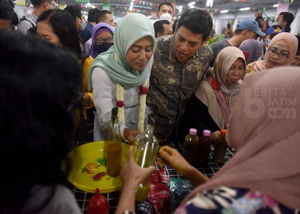 Festival Jajan Pasar 22 Diminati Masyarakat, Wali Kota Kediri : Baru 2 Jam Langsung Ludes