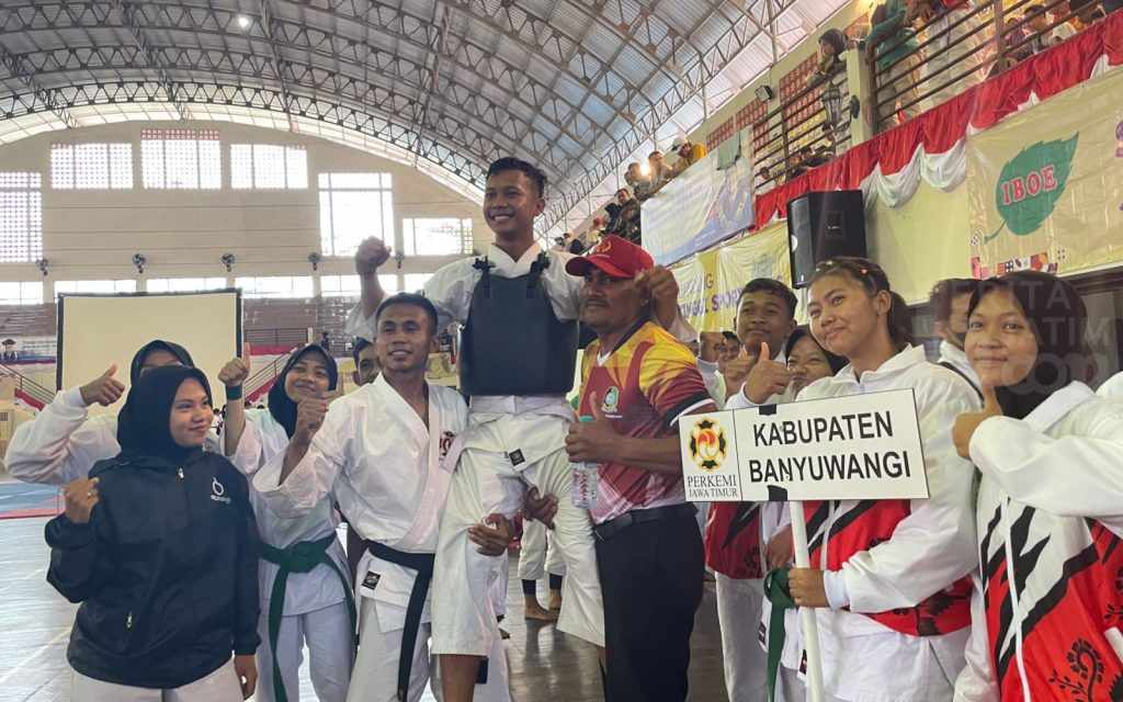 Cabor Kempo Sumbang Emas Pertama Banyuwangi