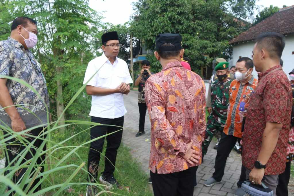 Gus Muhdlor Segera Normalisasi Sungai Purboyo yang Aliri Lahan Pertanian 10 Desa
