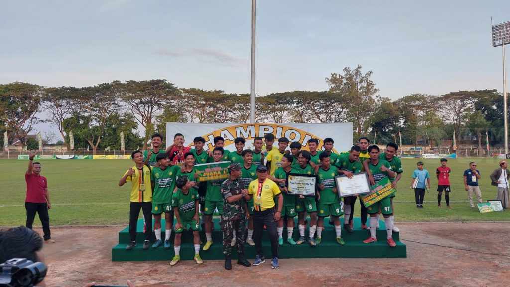 Dandim Kediri Tutup Liga Santri Piala KASAD 2022