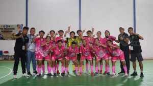 Tim Futsal Putri Kabupaten Malang Ke Semifinal Porprov VII